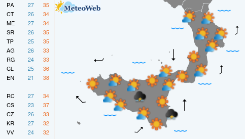 Lunedi 3 Agosto Previsioni Meteo Lunedi 3 Agosto