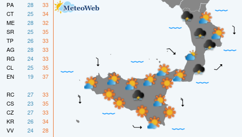 Venerdi 7 Agosto Previsioni Meteo Venerdi 7 Agosto