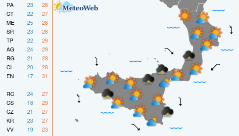 Domenica 13 Settembre Previsioni Meteo Domenica 13 Settembre