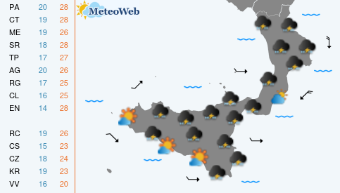 Venerdi 25 Settembre Previsioni Meteo Venerdi 25 Settembre