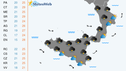 Venerdi 9 Ottobre Previsioni Meteo Venerdi 9 Ottobre