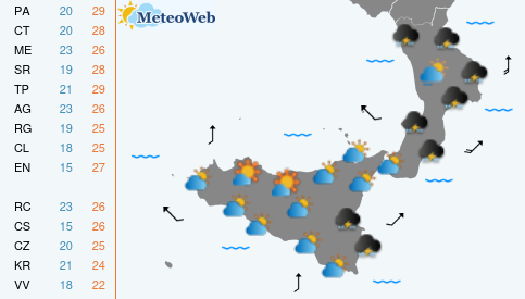 Mercoledi 7 Ottobre Previsioni Meteo Mercoledi 7 Ottobre