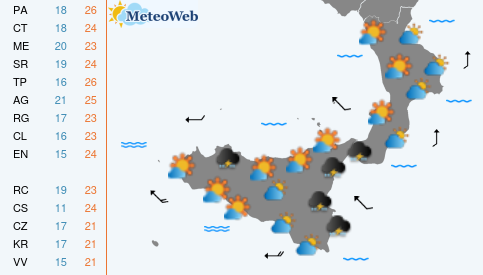 Lunedi 19 Ottobre Previsioni Meteo Lunedi 19 Ottobre