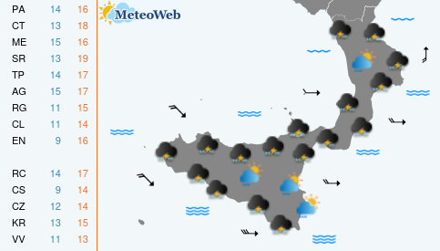 Previsioni Meteo Lunedi 2 Novembre