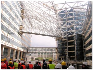 Visita al nuovo Palazzo di Giustizia