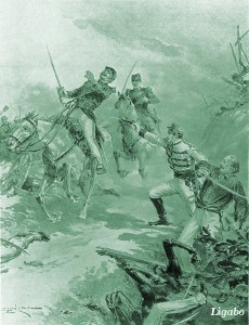 Missori difende Garibaldi (Linzaghi, 1901)