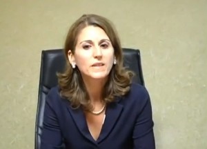 assessore alla Salute della Regione siciliana Lucia Borsellino