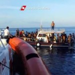 The wreck of Lampedusa Island