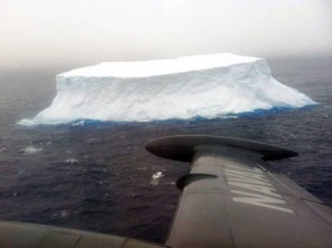 Iceberg spotted off southern Chile