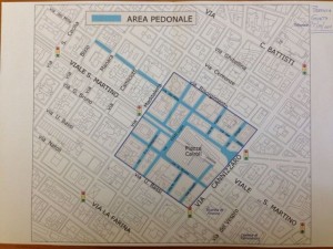 messina area pedonale