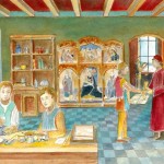 una merenda nella bottega di antonello da messina