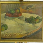 L'opera di Gauguin (foto LiveSicilia)