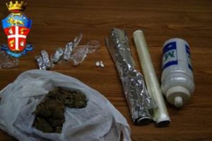 droga sequestrata dai CC di Taormina