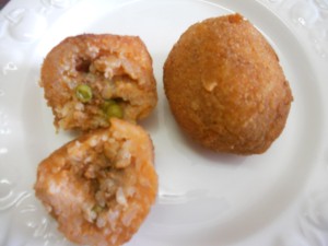 arancino al ragù