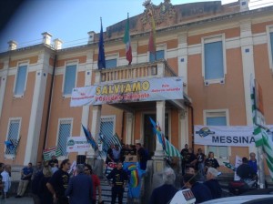 foto protesta piemonte messina