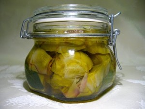 carciofi sott'olio