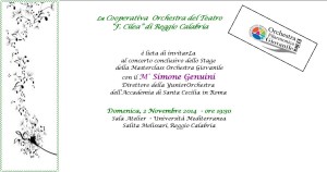 invito concerto