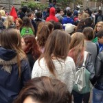 studenti in piazza