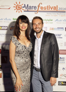 Maria Grazia Cucinotta e Massimiliano Cavaleri