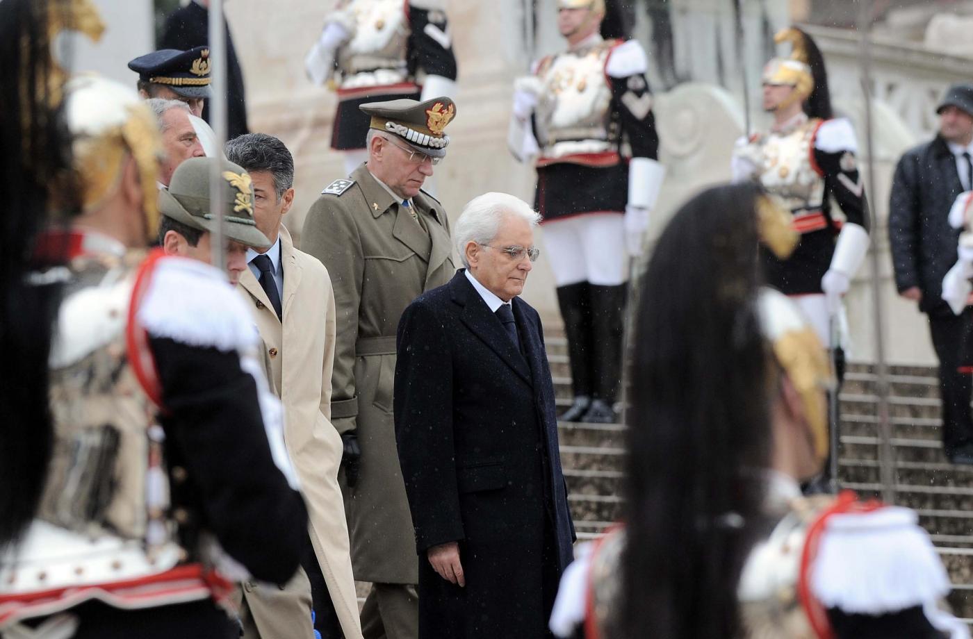 154° Anniversario dell’Unità Nazionale all’Altare della Patria