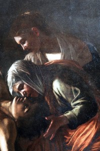 Caravaggio, Resurrezione di Lazzaro part.