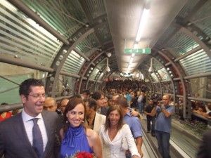 inaugurazione tapis roulant