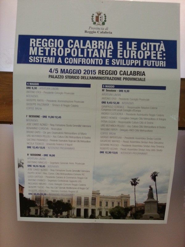 locandina seminario città metropolitana