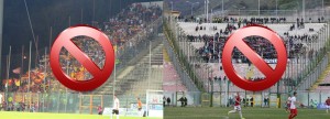 Messina Reggina Derby senza tifosi
