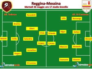Reggina Messina derby probabili formazioni