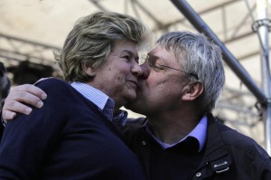 Landini e Camusso - LaPresse