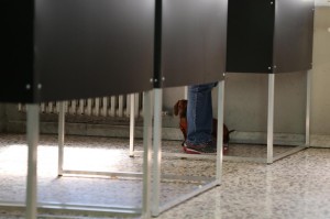 Seggio elettorale - foto LaPresse