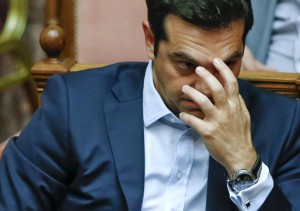 Tsipras - foto LaPresse