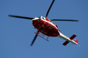 elicottero Vigili del Fuoco - Foto LaPresse