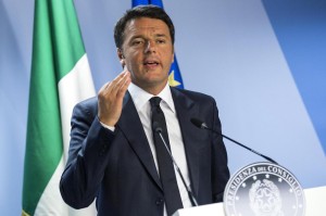 Matteo Renzi - foto LaPresse
