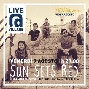 Sun Sets Red - Live@Village