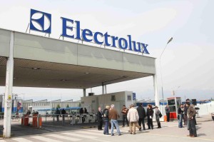 Stabilimento Electrolux - foto tratta dai social network