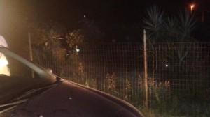 Il luogo del rinvenimento del cadavere