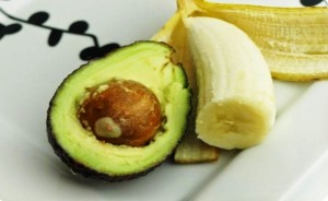 banana e avocado