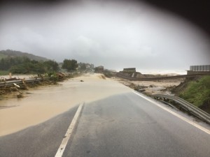 calabria alluvione mareggiata