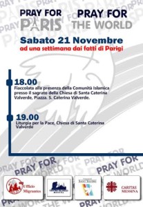 fiaccolata parigi messina