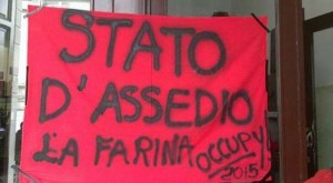la farina studenti protesta 2