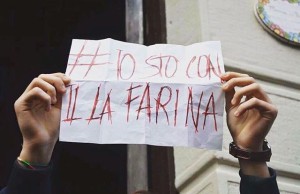 la farina studenti protesta 3