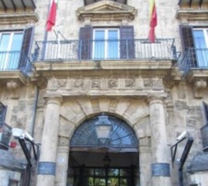 Palazzo d'Orleans a Palermo, sede della presidenza della regione siciliana. ANSA/ RUGGERO FARKAS