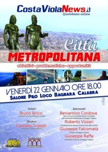 Locandina Città Metropolitana