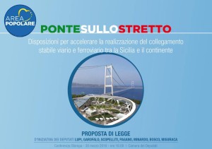 Ponte sullo Stretto proposta legge Area Popolare (1)