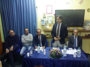da destra Luciano Gerardis,giuseppe Falcomatà, Giuseppe Naim Pasquale Neri, giuseppe Pericone