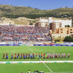 trapani novara record spettatori