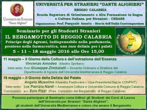 seminario bergamotto