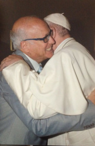 Enzo Petrolino e Papa Francesco (1)
