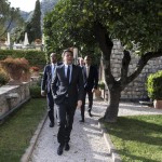 Matteo Renzi a Taormina per la presentazione del logo del G7